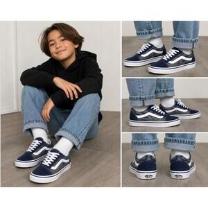 Vans Old Skool Flame Sneakers Kids 13.5 🔥
